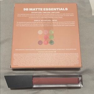 Morphe Bundle! Matte Essentials 9 Color Eyeshadow Palette & Pop Lip Gloss NIB